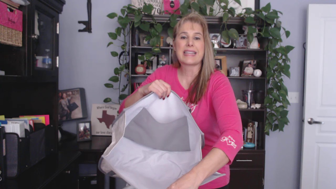 round utility tote
