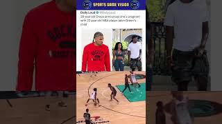 Shannon Sharpe Talks Jalen Green having a baby with Draya Michele! #nba #shannonsharpe #basketball ￼