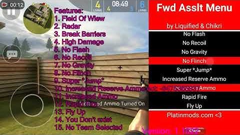 Forward Assualt [Signed] 1.2009 Mod Menu Aimbot Radar Etc MORE!!