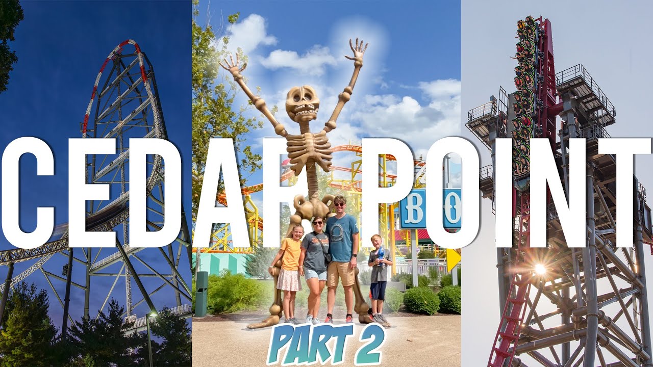 Поехали в Сидар-Пойнт! | Видеоблог 2025 года