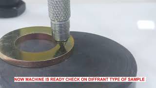 Zinc Test Micro Probe Version 2, Fastener Items Checking Machine