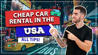 ☑️  Car Rental in the USA VERY Cheap! All the tips, best companies and how to save a lot!