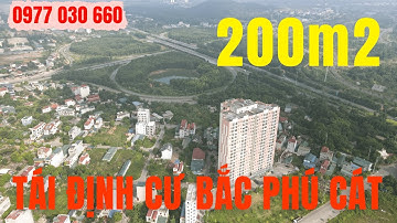 Cần bán 200m2 tái định cư Bắc Phú Cát - Đất nền Thạch Thất| 0977030660