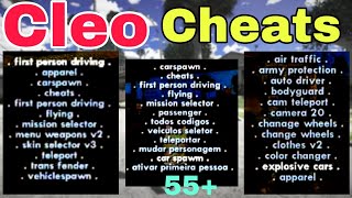 gta san andreas new cheats 2022 android | gta san andreas mein cheat code kaise | Cleo scripts screenshot 3