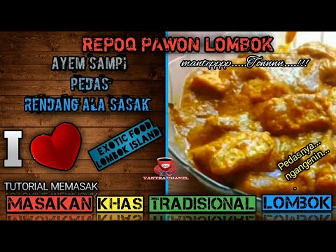 Bumbu Rendang Khas Lombok