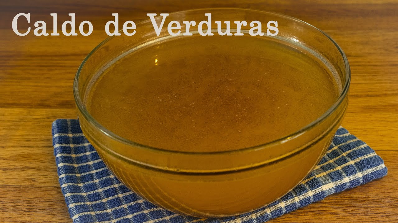 CALDO de VERDURAS en [Olla express] ✔️