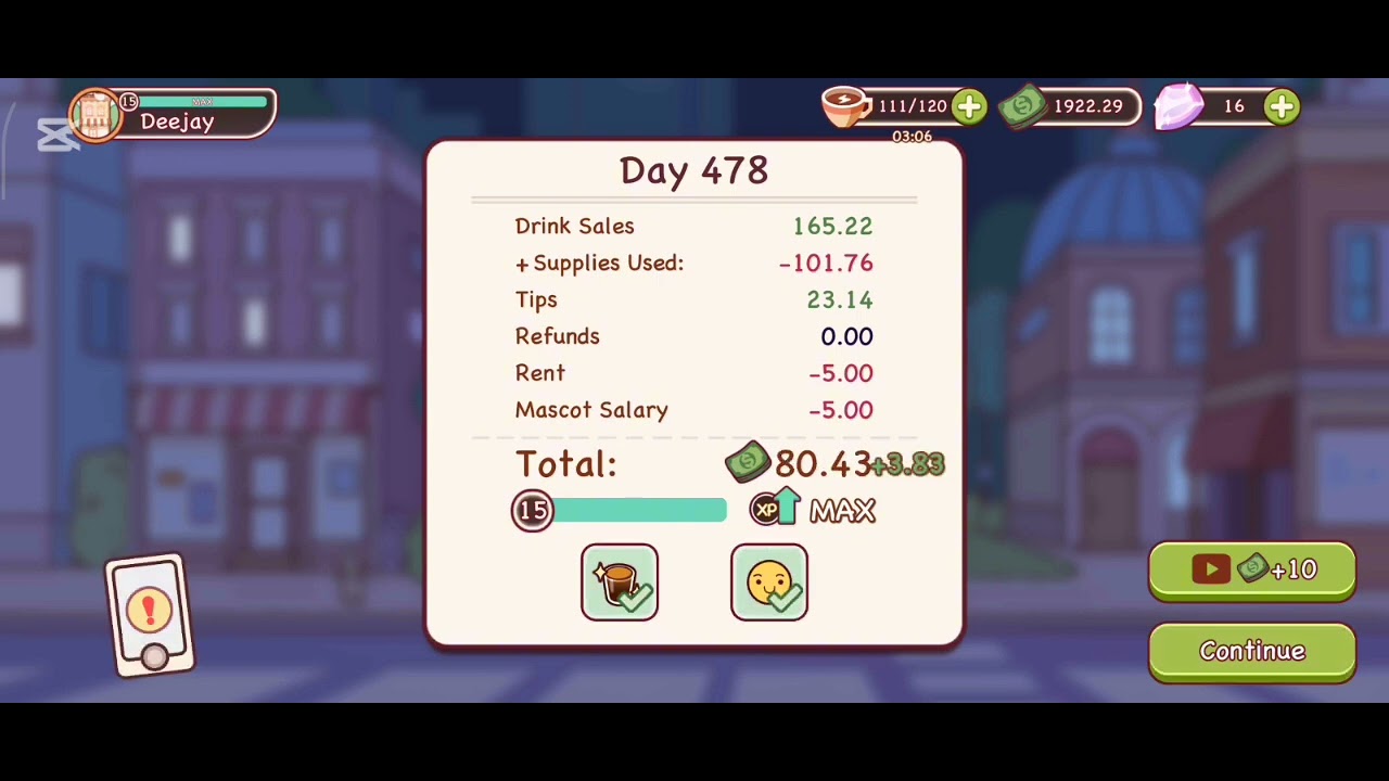 Days 478 and 479 gameplay (all orders) #goodcoffeegreatcoffee - YouTube