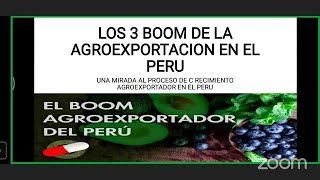 Conferencia: La agroexportación en el Perú.