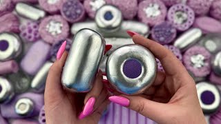 ASMR Clay cracking | Crushing soap boxes with foam | Peeling off the film | Cutting soap cubes