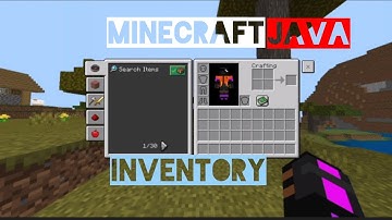 Minecraft pocket edition android Java inventory mod
