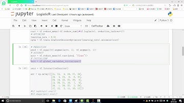 Tensorflow框架 6 6 逻辑回归迭代