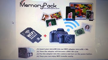 memorypack micro sd to sd adapter wifi