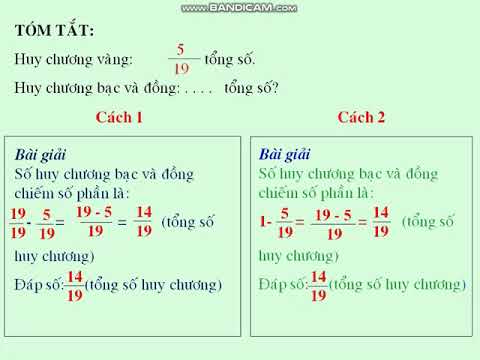 Tuần 24 - 13/4 - Toán - Phép trừ phân số - Giáo viên: Dương Ngô Minh Duy