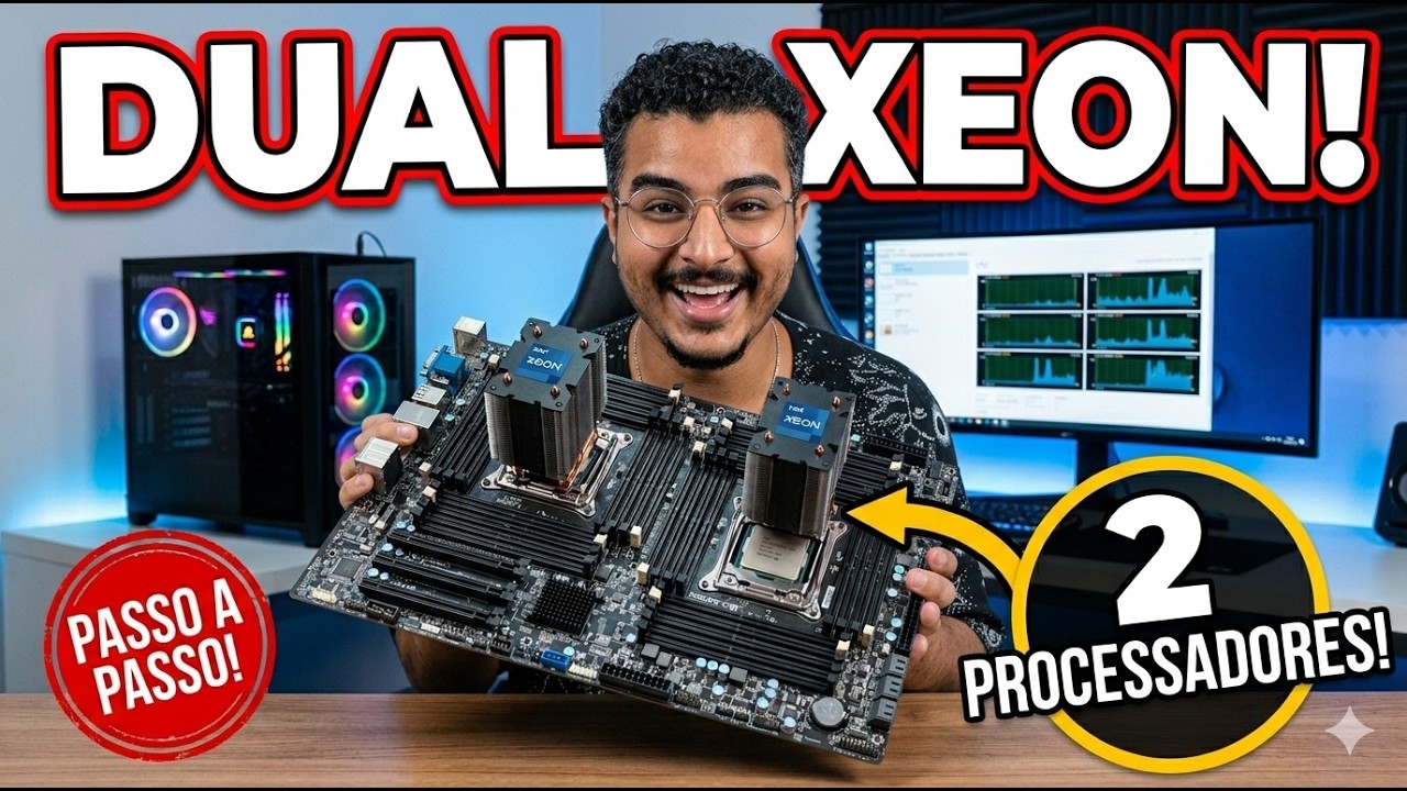 Multiple Cpu Computer Dual CPU Insano | Montagem Completa do Setup Mais Poderoso - YouTube