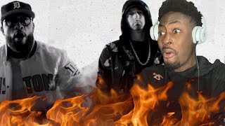 EM KILLED THIS! ROYCE DA 5'9" - CATERPILLAR FT. EMINEM, KING GREEN (REACTION)