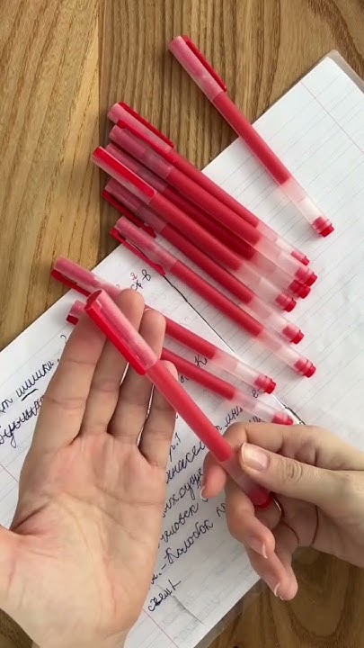 😍 ️Красные ручки для учителей и не только ️На Ozon арт. 845760797 # ...