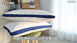 【鵝粉666】#4 德瑞克-3D透氣獨立筒枕