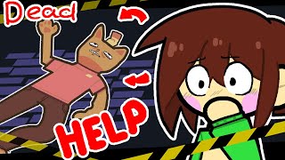 Chara finds the death of Burgerpants | Undertale Animation