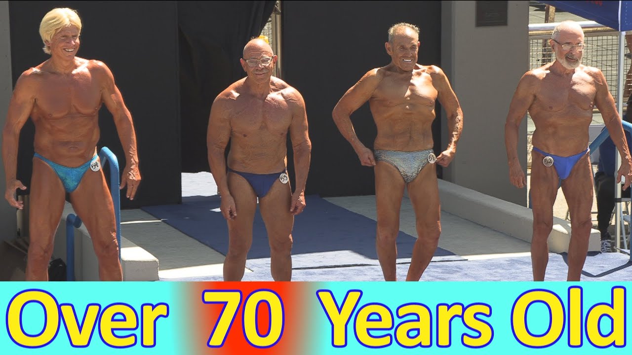 Bodybuilding Men Over 70 Years Old Compete YouTube