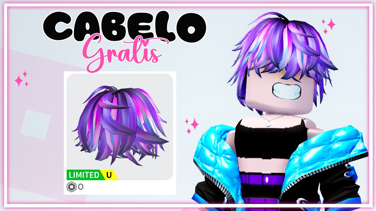 NOVO CABELO MASCULINO NO ROBLOX!? ✅️😱 