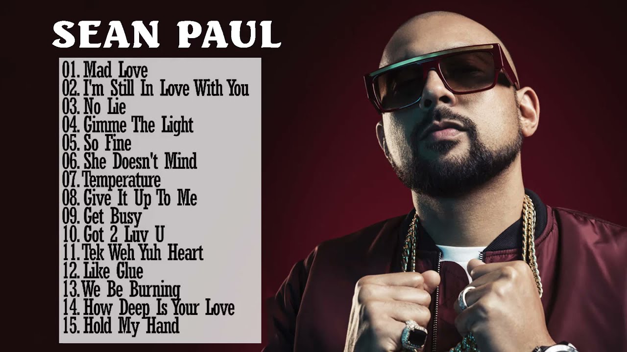 sean paul tour songs