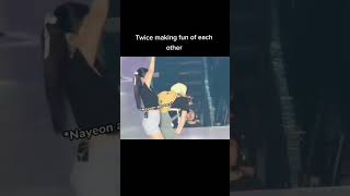 Nayeon And Jeongyeon Imitating Mina