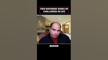 Two Kinds Of Challenges In Life | Arun Sharma