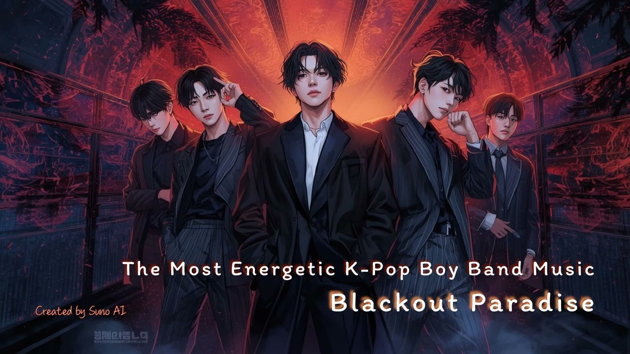 [Ver. 2] Blackout Paradise - Virtual K-pop Boy Band | Alternative Reality Edit 🌌