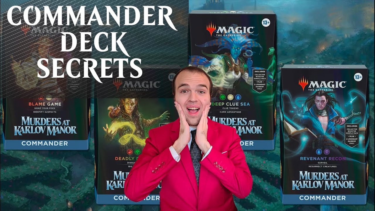 MTG – Murders at Karlov Manor Commander Deck - Deep Clue Sea