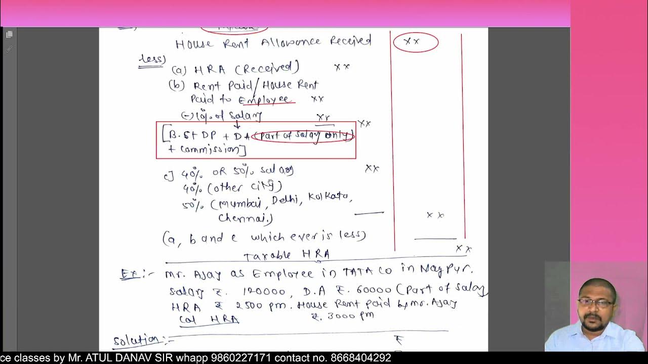 income-tax-house-rent-allowance-hra-atul-danav-youtube