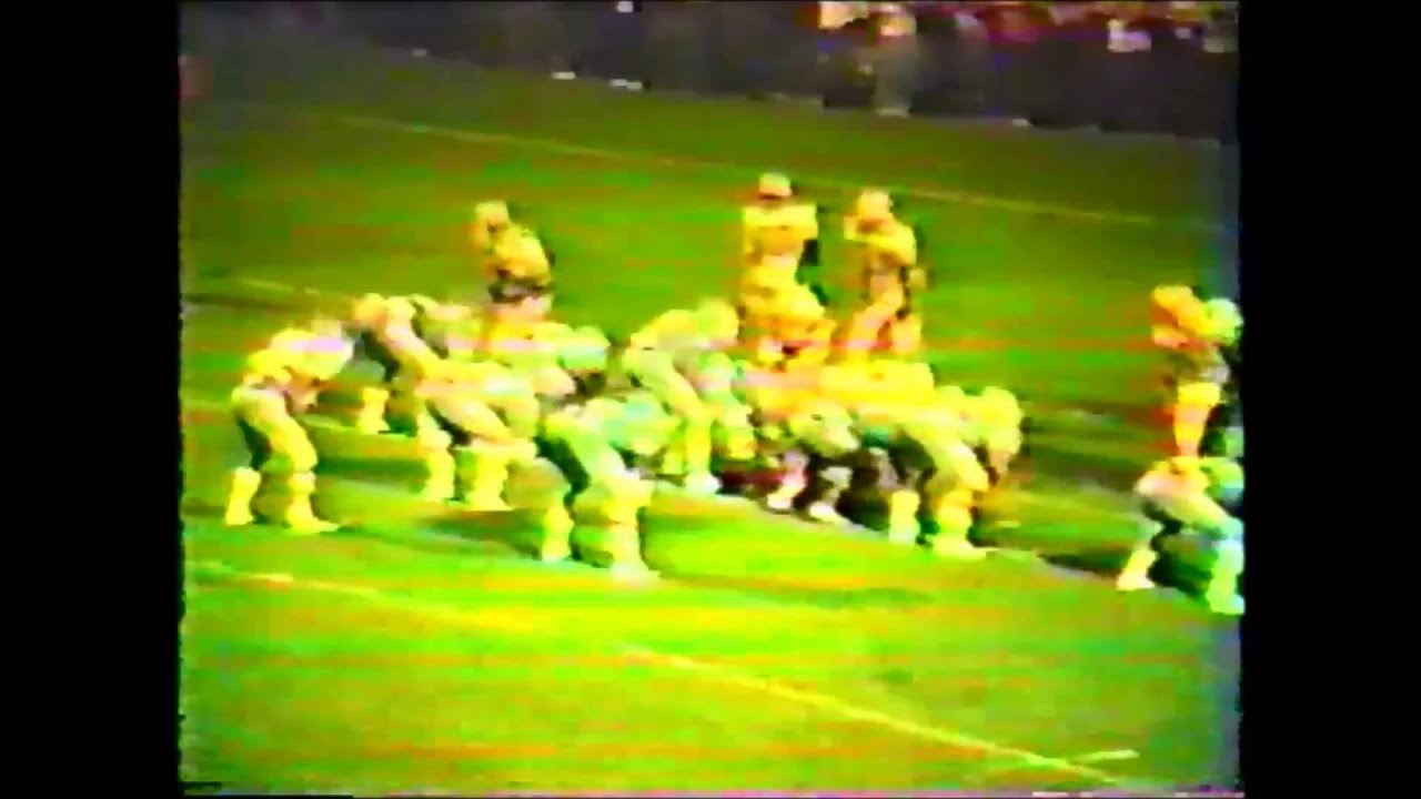 Jonesville High School vs Powell Valley Goaline Stand 1985 YouTube