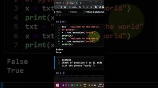 endswith expandtabs string methods in python english #python #shorts