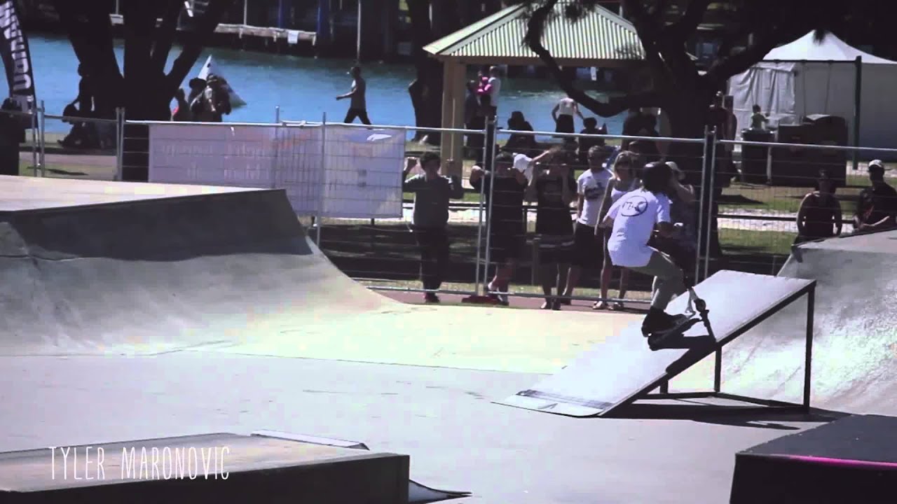 Mandurah action sports games scooter park 2014 YouTube