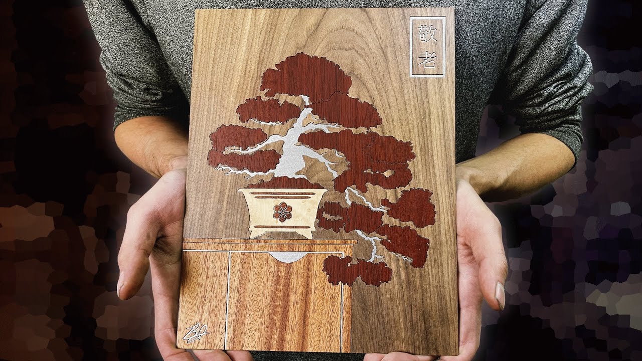Steel Marquetry? Here's How | Laser Cut Art | Respect For The Aged 敬老