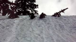 Garbage Bag Sledding at Mt. Pilchuck 3
