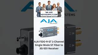 AJA FiDO-R-ST 1-Channel Single-Mode ST Fiber to 3G-SDI Receiver