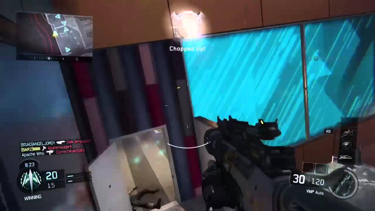 Black Ops 3: Crossmap Combat Axe Metro Bankshot