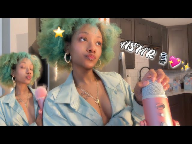 ASMR Kiss Sounds and Mic Scratching + Rubbing 🎙️💖💋