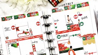 Career Overview DIY Planner PLAN WITH ME Scrapcraftastic Printable Stickers and Inserts Week 51 Dec 16-22 2019