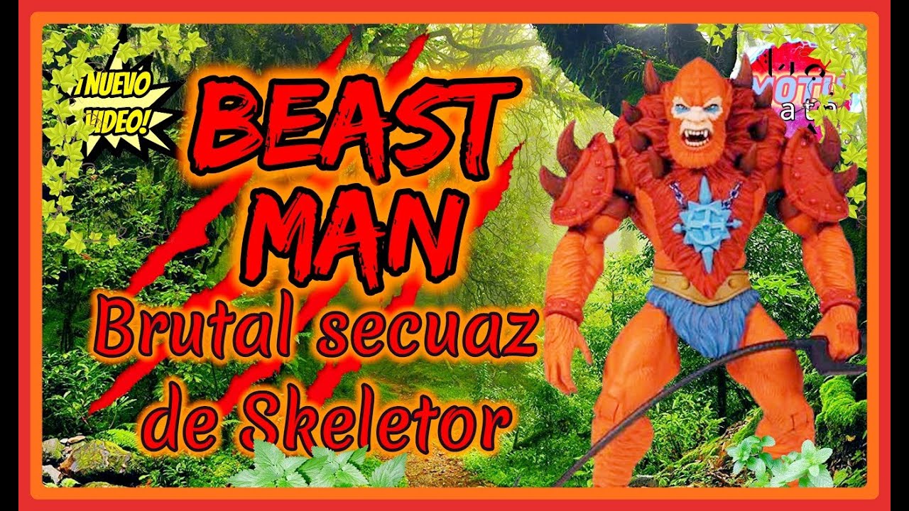 BEAST MAN, brutal secuaz de Skeletor.