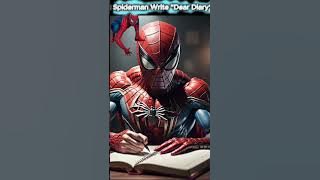 Superhero Write 'Dear Diary'#shorts#shortsviral