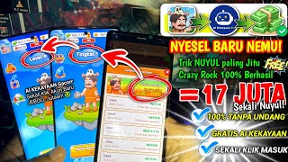 SUDAH TERBUKTI BERHASIL! CARA NUYUL APK CRAZY ROCK OTOMATIS BERHASIL, TRIK CURANG APK PENGHASIL UANG screenshot 4