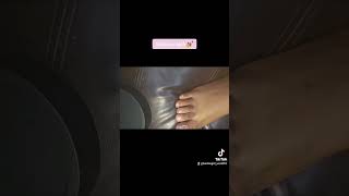 I did my own toe nail with acrylic powder and monomer liquid.