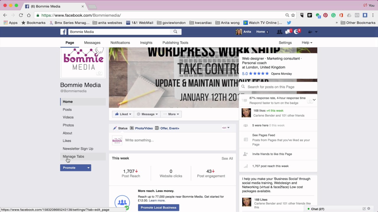 social media basics training New Facebook Page Layout