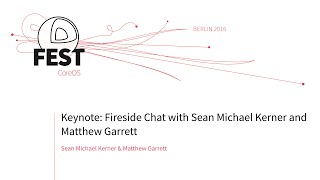 Keynote: Fireside Chat with Sean Michael Kerner and Matthew Garrett