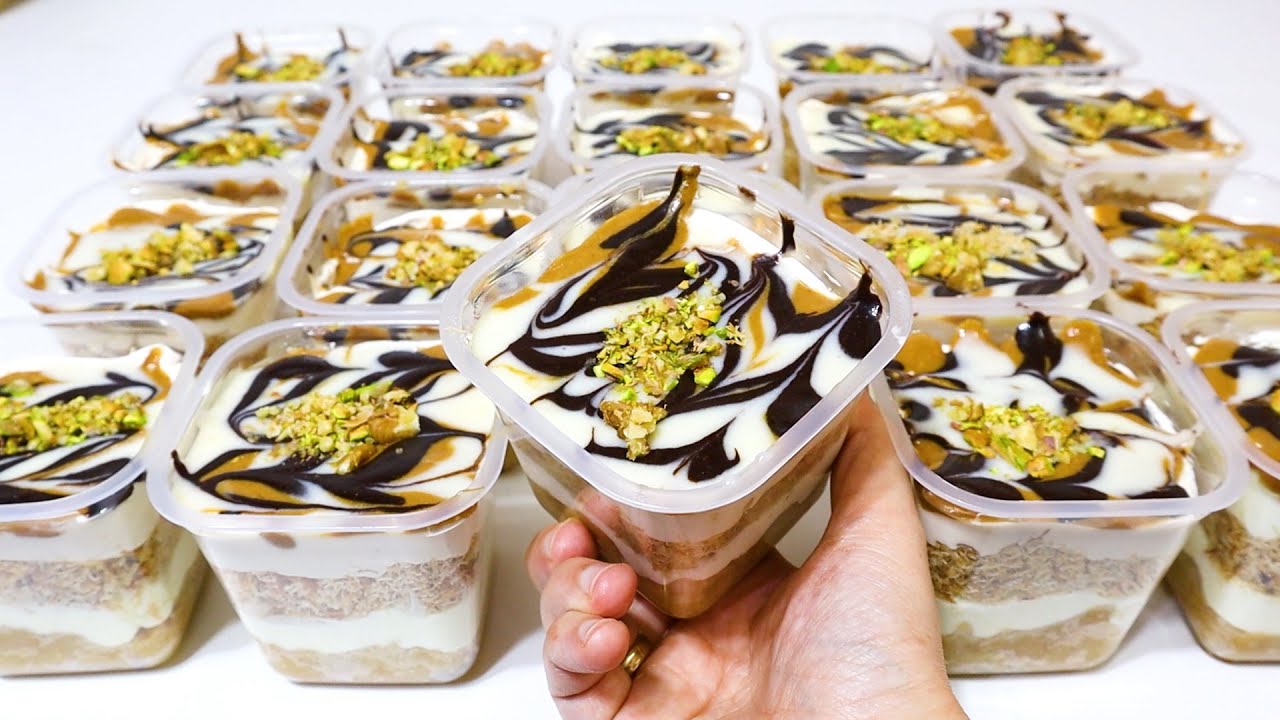 أحلى وصفات رمضان 🤩🍰 كبات كنافة وبسبوسة المدلعة ❗والطعم دمار شامل 😍