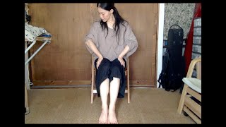 椅子に座りながら全身をすっきりさせる｜アマヤドリのストレッチ Body Stretch & Release 20200809