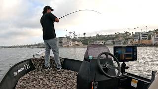 Alex built a Bass Boat!  |  Smashing Spotties in eel grass
