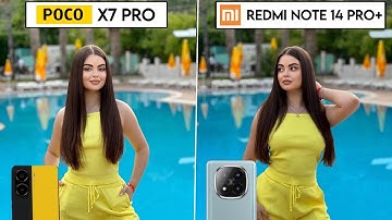 Poco X7 Pro Vs Redmi Note 14 Pro Plus Camera Test & Comparison