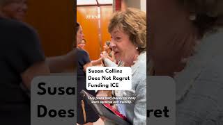 Susan Collins Does Not Regret Funding ICE @zeteo